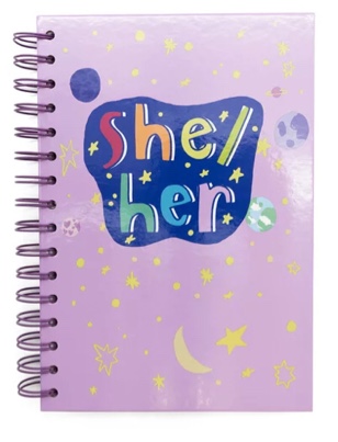 Anna Parade She/Her Pride Notebook