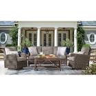 Member's Mark Fremont 4-Piece Patio Deep Seating Set grey 