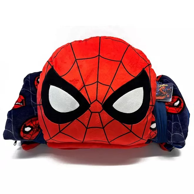 Marvel Spider-Man “City Never Sleeps” Slumber Bag with Pillow