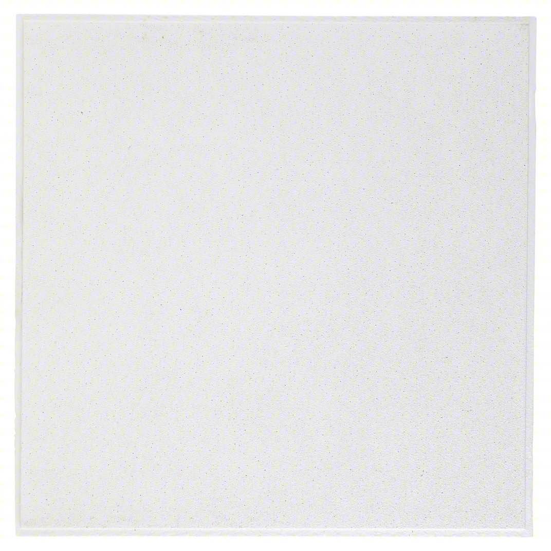 ARMSTRONG Ceiling Tile: 2712A, 24 in x 48 in, Angled Tegular, 15/16 in Grid Size, 0.5 NRC, 10 PK