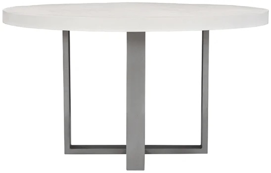 Del Mar Concrete Outdoor Dining Table By Bernhardt (incomplete, table top only, box 2 of 2)
