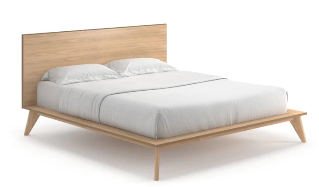Angelica King Bed, Whitewash