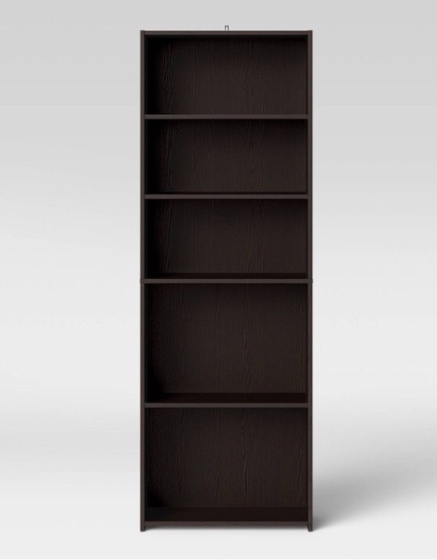 room essentials 5 shelf bookcase 