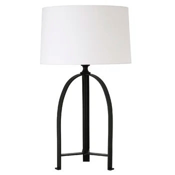 Glyn 26'' Blackened Bronze Tripod Table Lamp