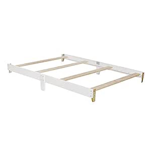 Dream On Me Full Bed Rail, White