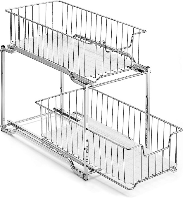 Simple Trending 2-Tier Storage Drawer 