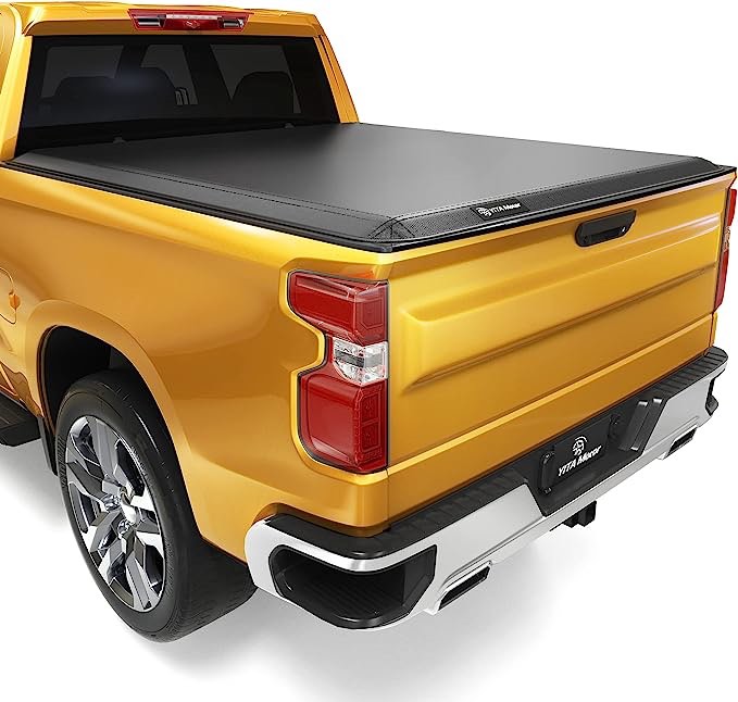 YITAMOTOR Soft Tri-fold Truck Bed Tonneau Cover