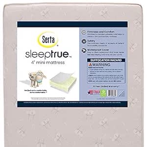 Serta Sleeptrue 4" Mini Crib Mattress