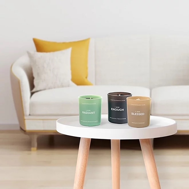 Jill Zarin Home Manifestation Candle, Set of 3