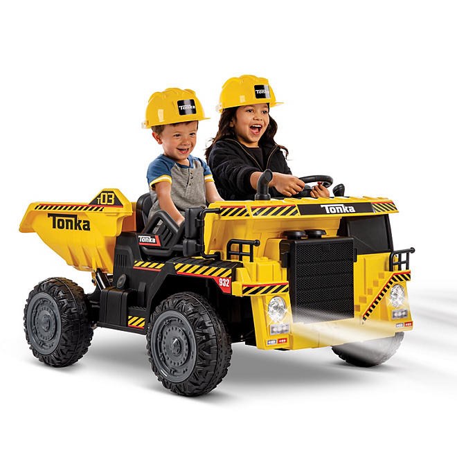 Member's Mark Huffy Tonka 12 Volt Dump Truck Ride-On Toy