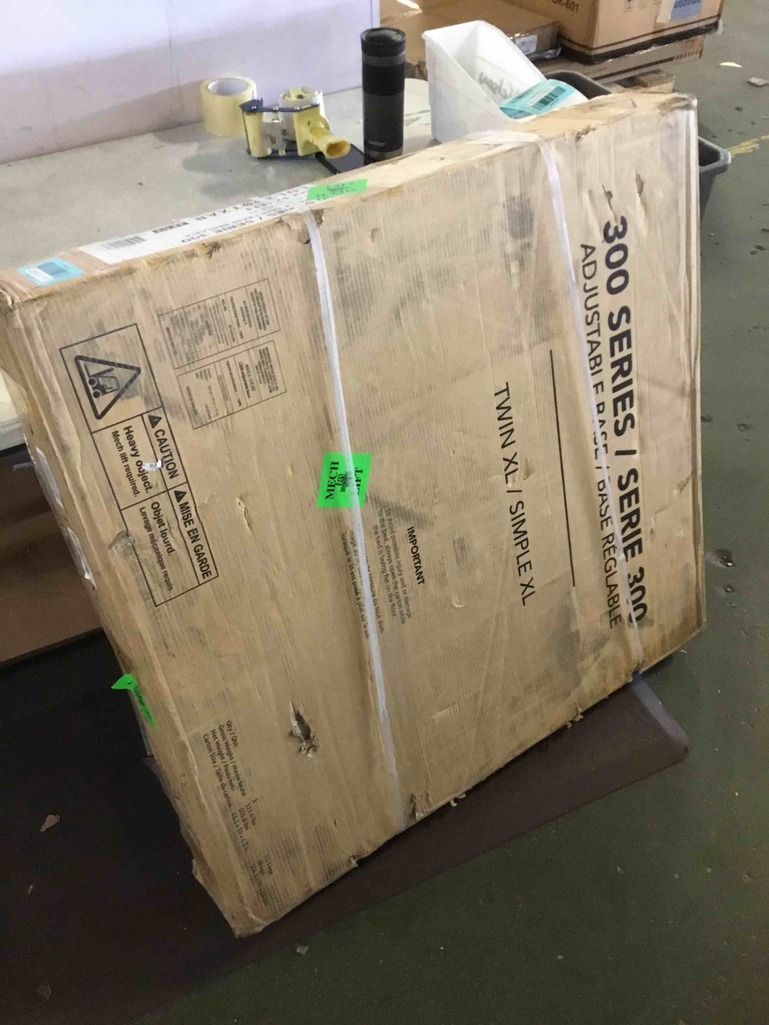 LUCID L300 Adjustable Bed Frame Head and Foot Incline USB