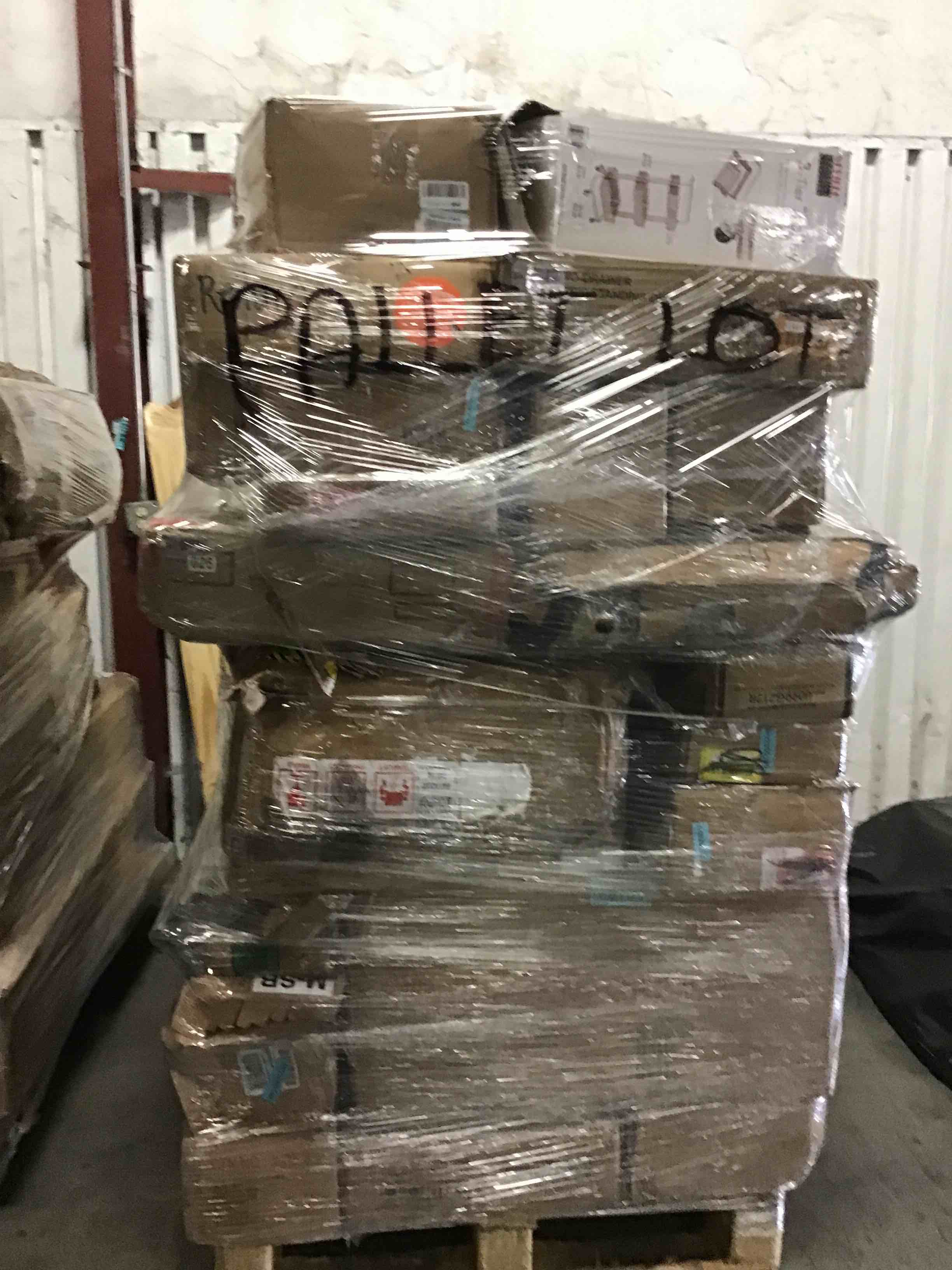 Multiple assorted items- 18 items per Pallet bid per item ) Preview for condition - Pallets is non Refundable- Must take all items.