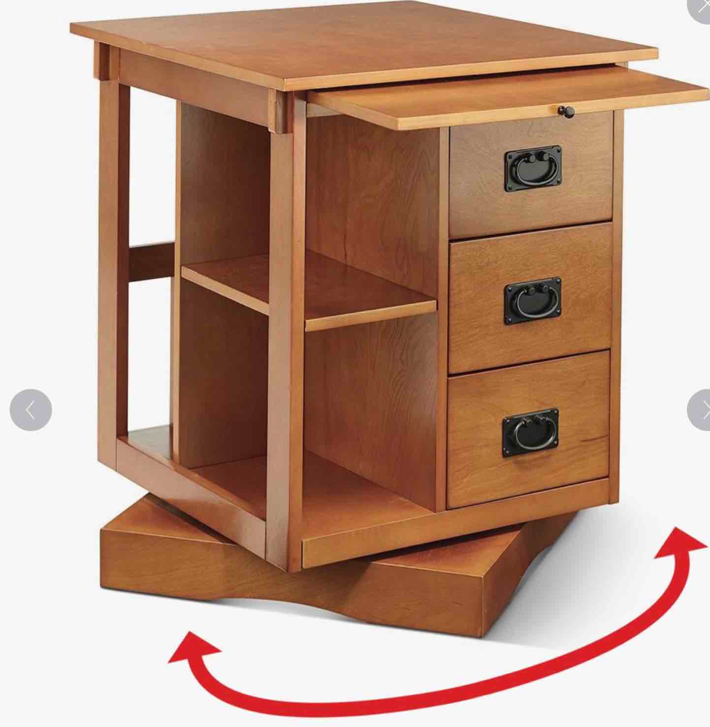 The Rotating End Table