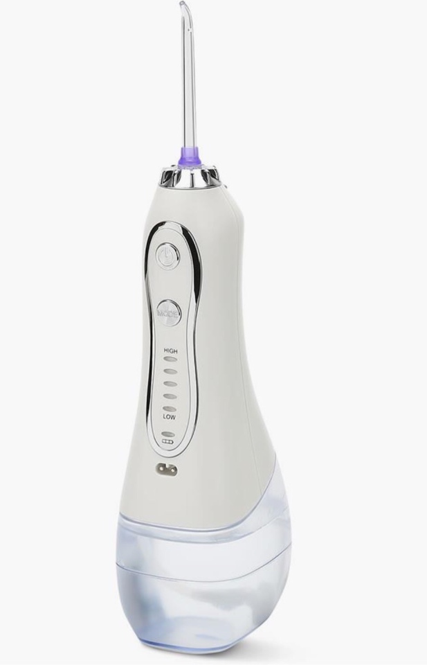 The Portable Water Flosser (Power adapter not included)