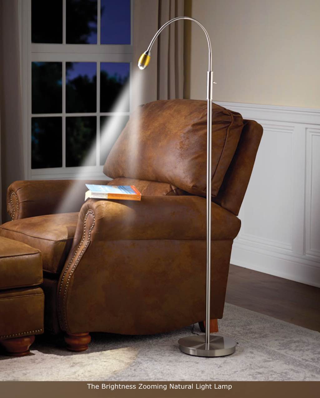 The Brightness Zooming Natural Light Lamp (Power adapter not included)