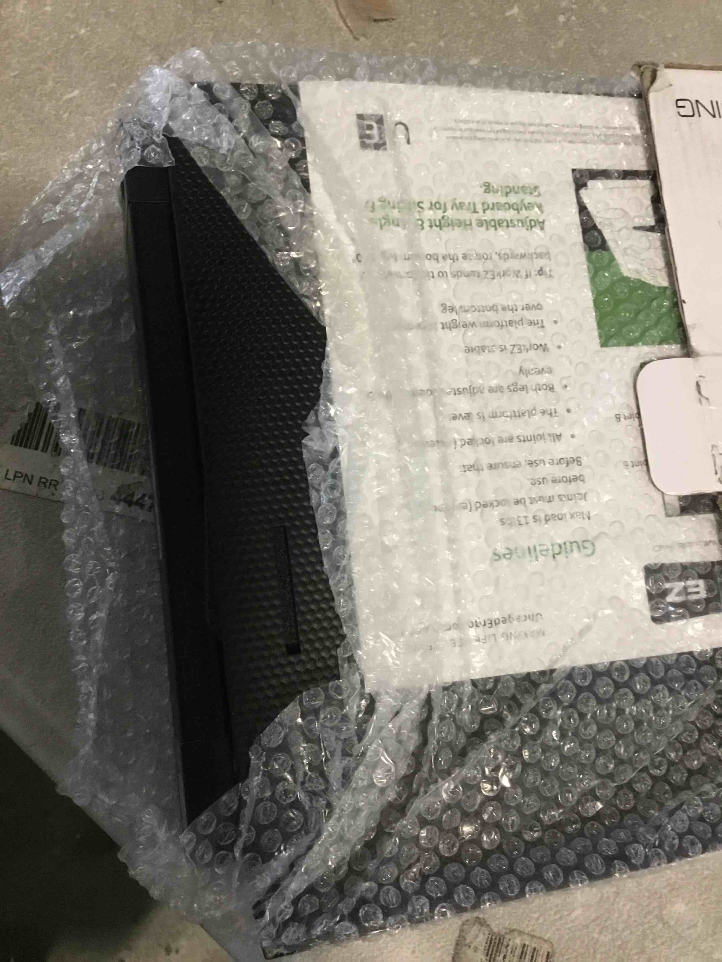 WorkEZ Keyboard and Mouse Tray ergonomic ondesk riser stand adjustable