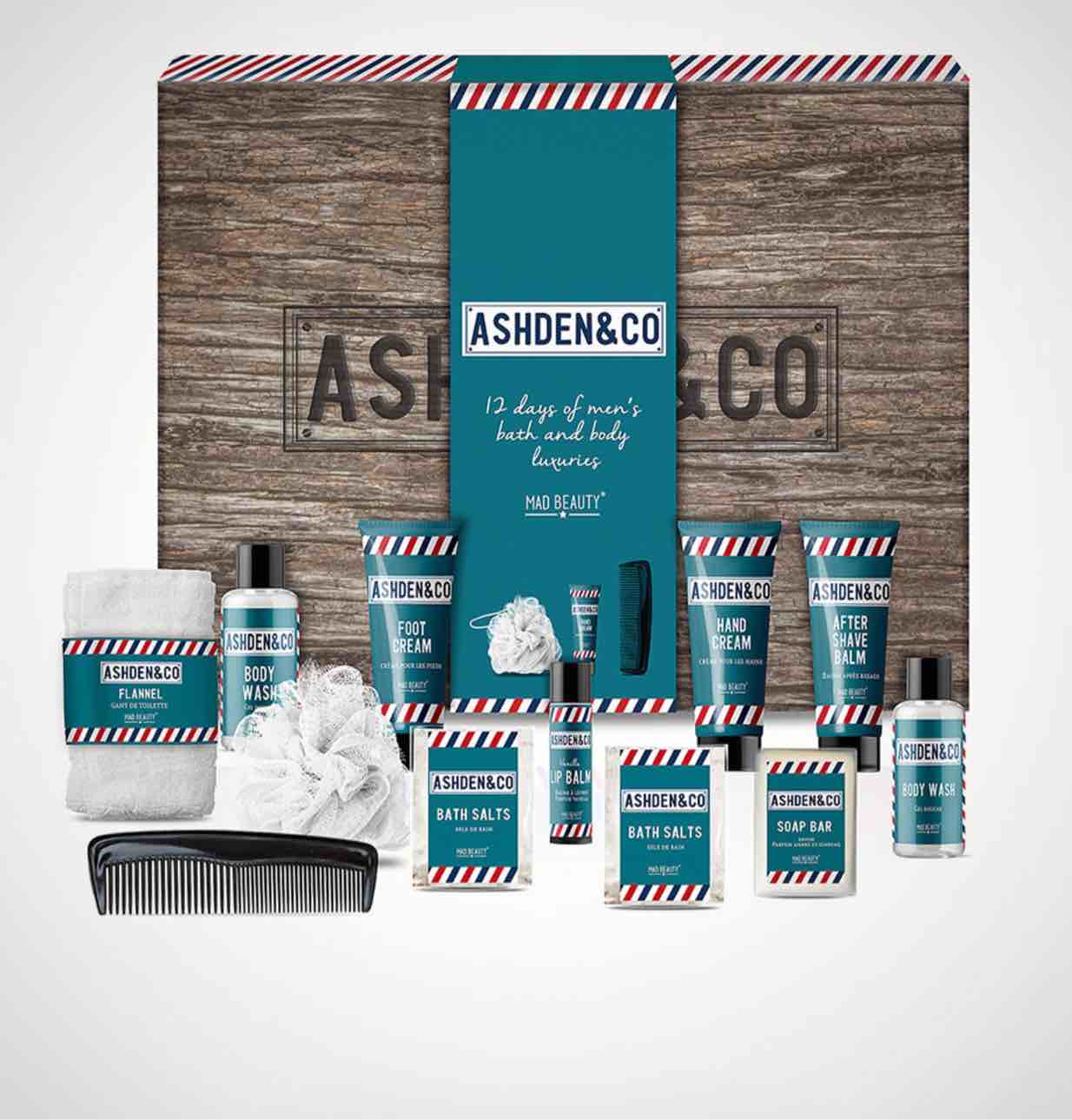ashden & co 12 days of men’s bath and body luxury