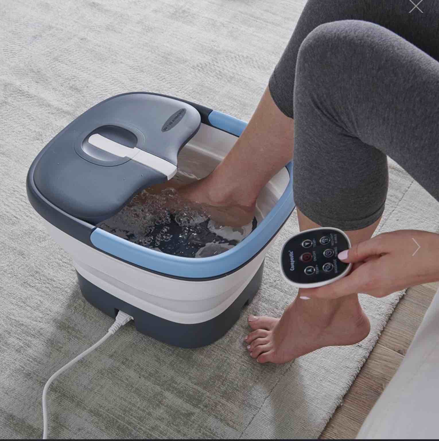 The Foldaway Triple Therapy Foot Spa