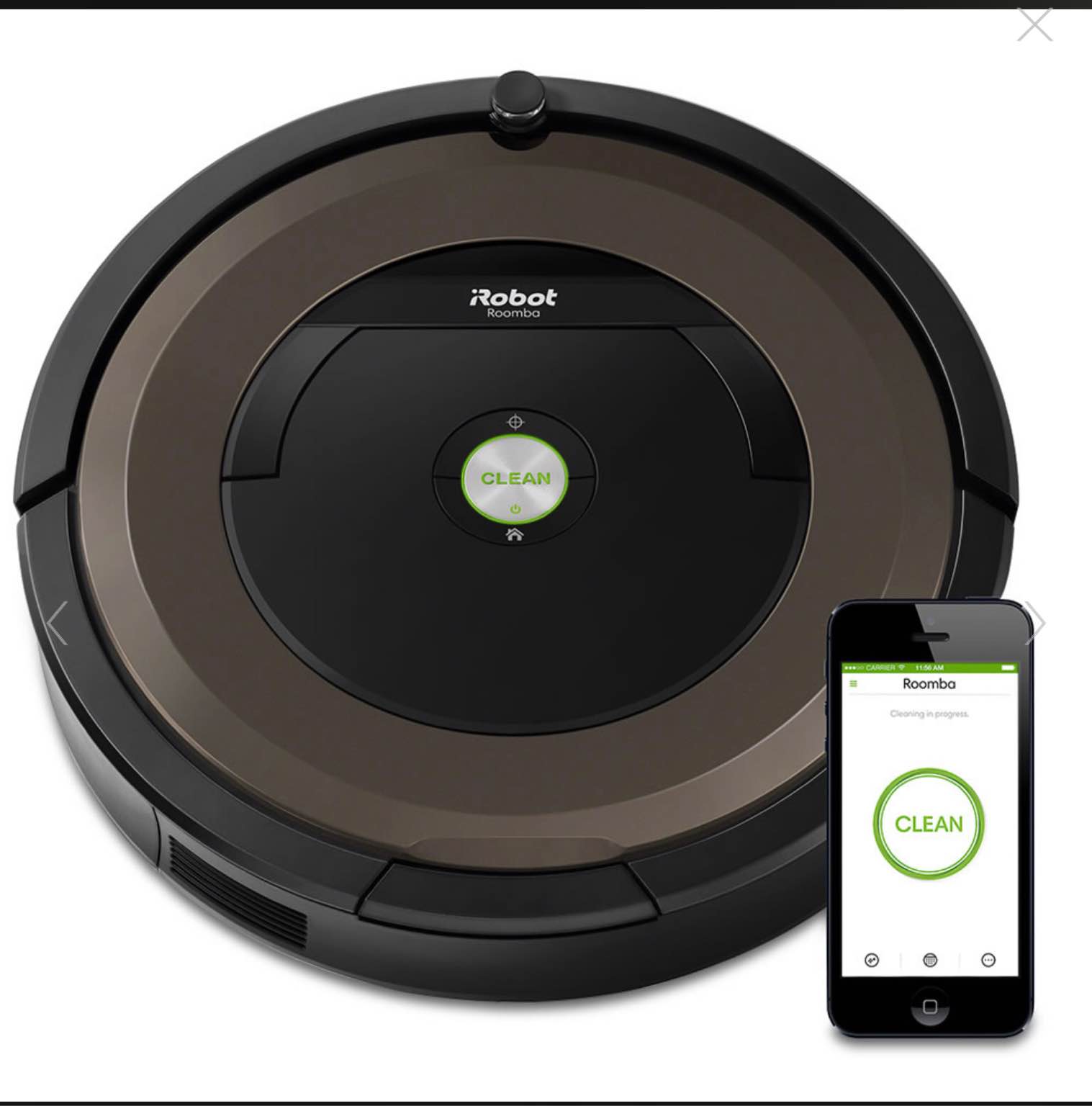 The App Controlled Roomba 890