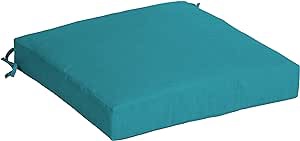 Arden Selections Outdoor Seat Cushion 21 x 21, Lake Blue Leala
