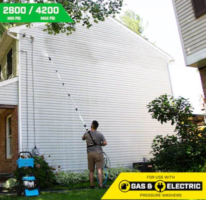 SurfaceMaxx 18-ft 4200 PSI Pressure Washer Telescoping Wand