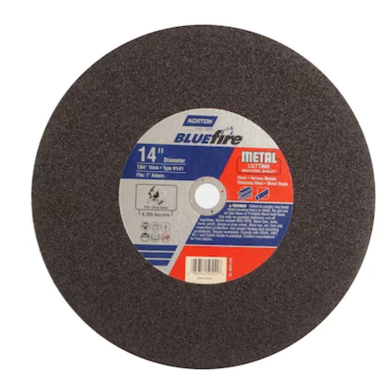 Norton Bluefire 14-in Bonded Abrasive