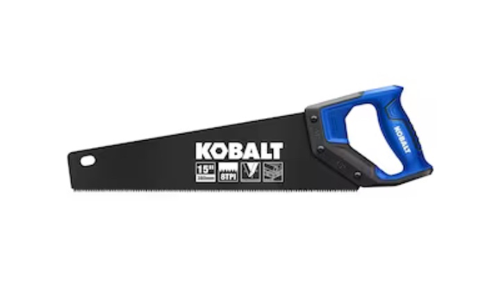 Kobalt 15-in Fine Finish Cut Hand Saw