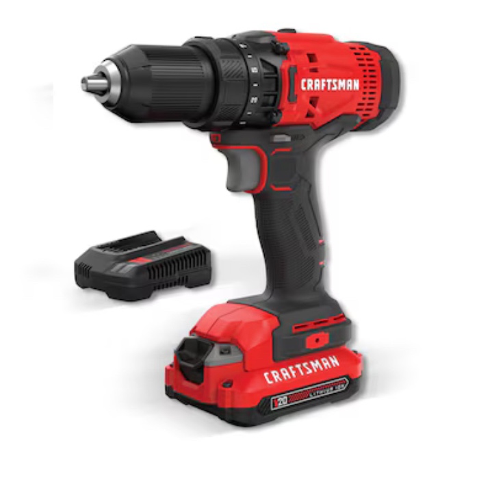 CRAFTSMAN V20 20-volt Max 1/2-in Cordless Drill tool only