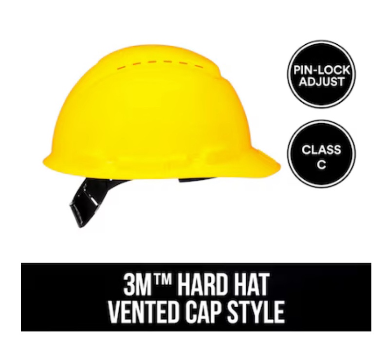 3M Yellow Hard Hat