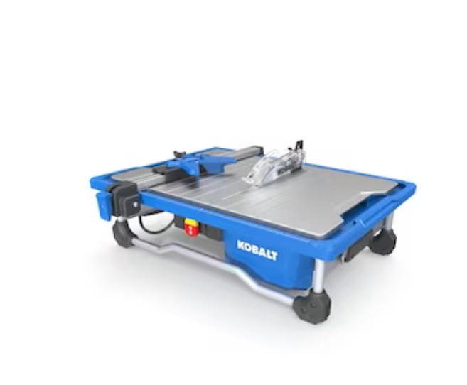 Kobalt 5-Amp 7-in-Blade Corded Wet Tabletop Tile Saw