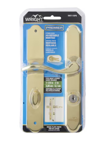 WRIGHT PRODUCTS Brass Screen Door Replacement