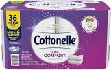 Cottonelle Ultra ComfortCare Giant Roll Toilet Paper (36 rolls) Equals 100 Rolls