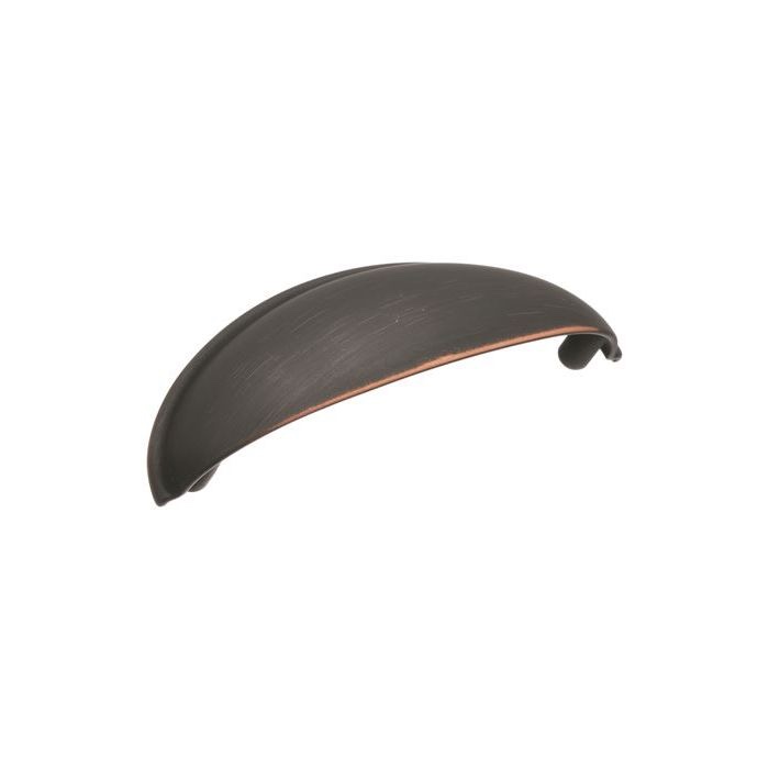 Amerock 5PK22094ORB Ravino Collection 3 in. (76mm) Cup Pull, Oil Rubbed Bronze - 5 Pack