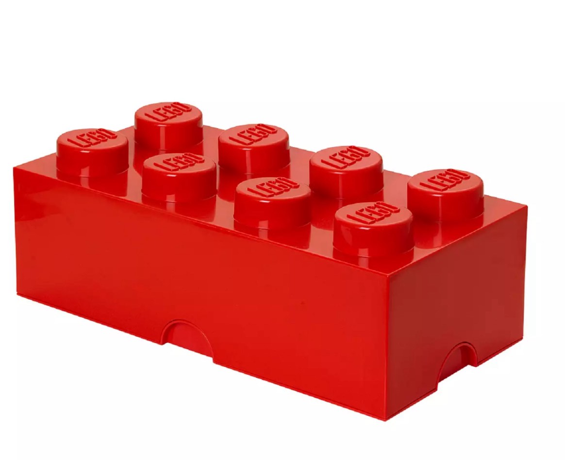 LEGO Storage Brick 8 - Red