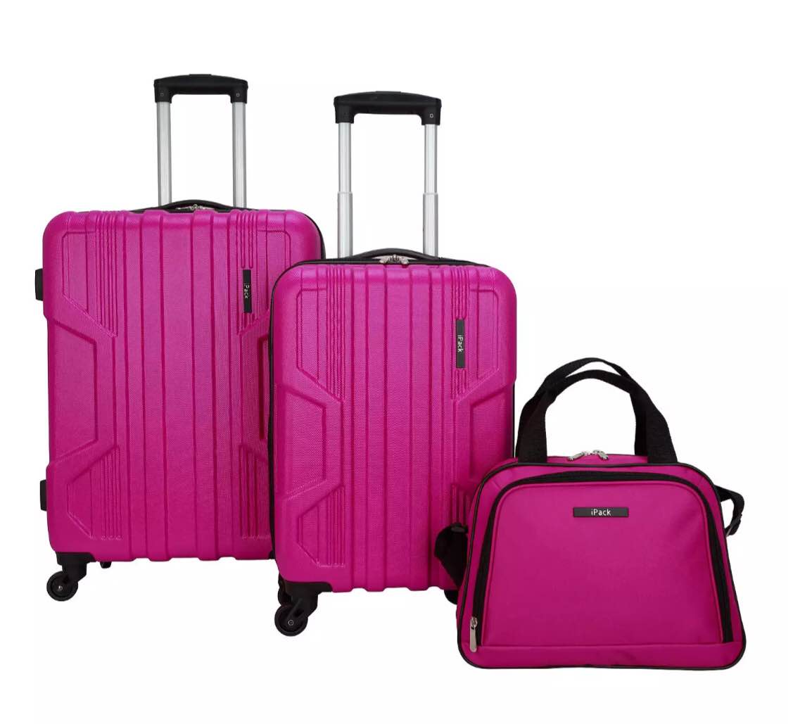 iPack Impact 3-Piece Hardside Spinner Luggage Set