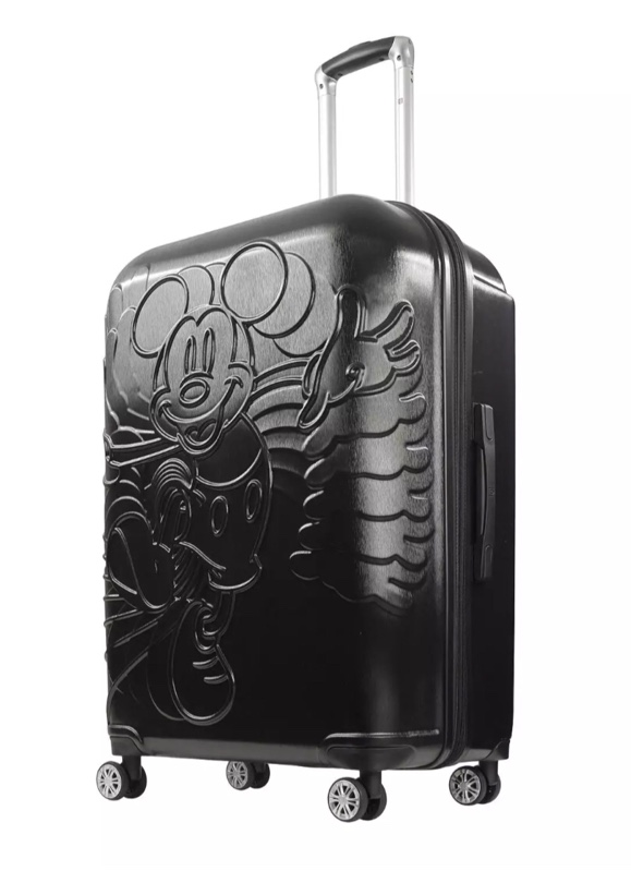 Disney by ful Mickey Mouse Molded Hardside Spinner Luggage 25 inch