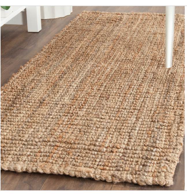 SAFAVIEH Natural Fiber Levi Braided Runner Rug Natural 2 6 X 8