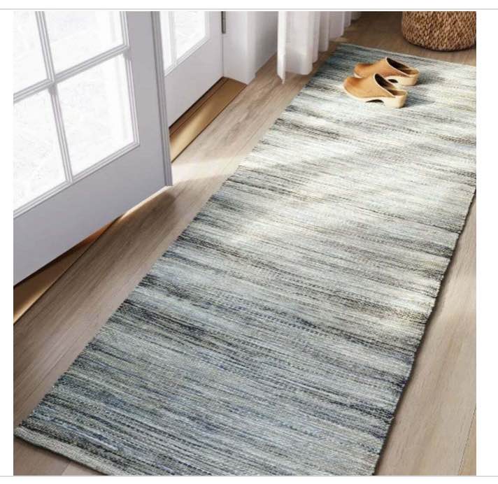 2'4"x7' Runner Woven Indigo - Threshold™