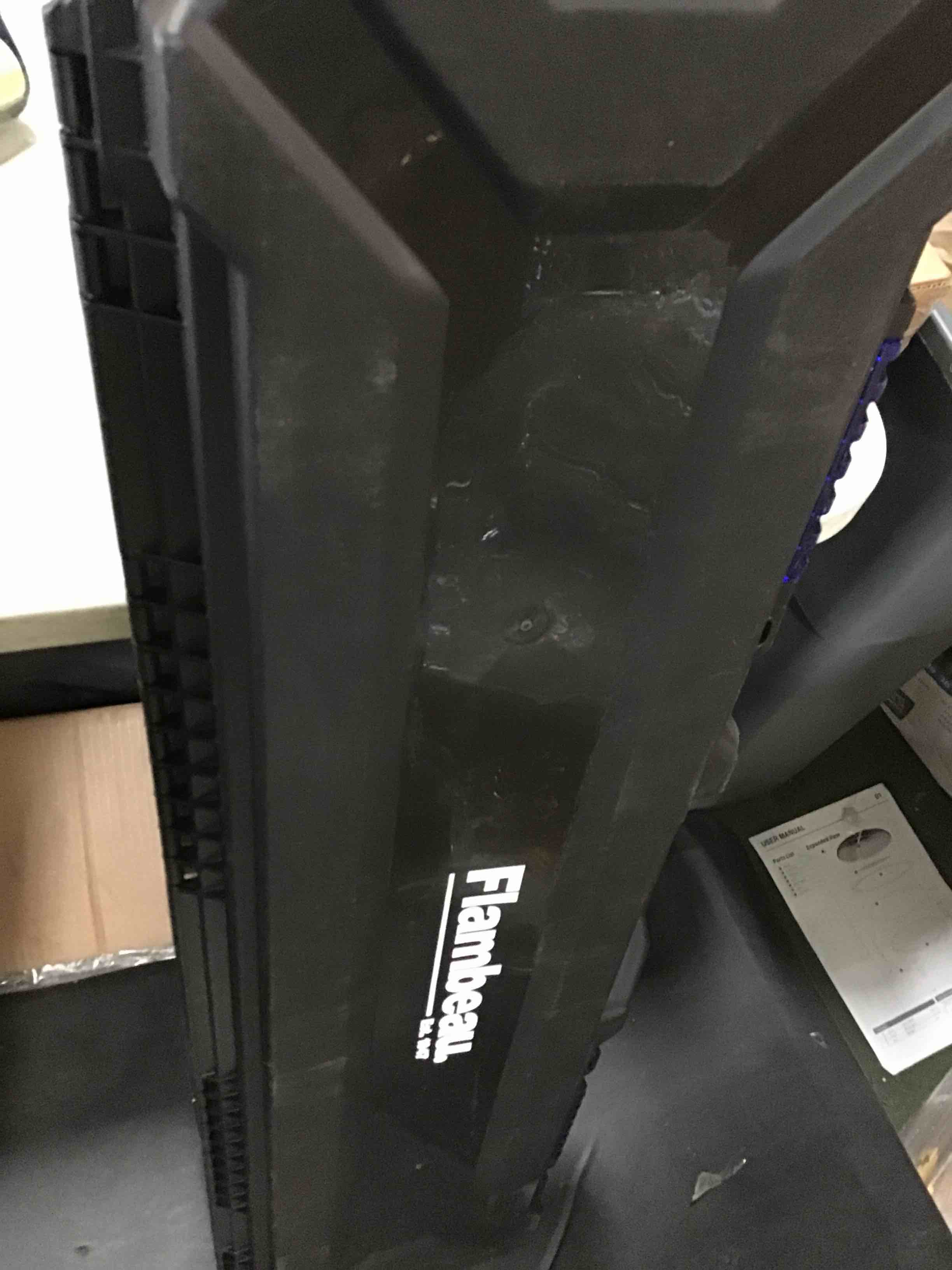 Flambeau Outdoors 4455BB Rod Bunk Box, Portable Fishing Rod Storage, Black