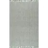 Natura Chunky Loop Jute Gray 3 ft. x 5 ft. Area Rug