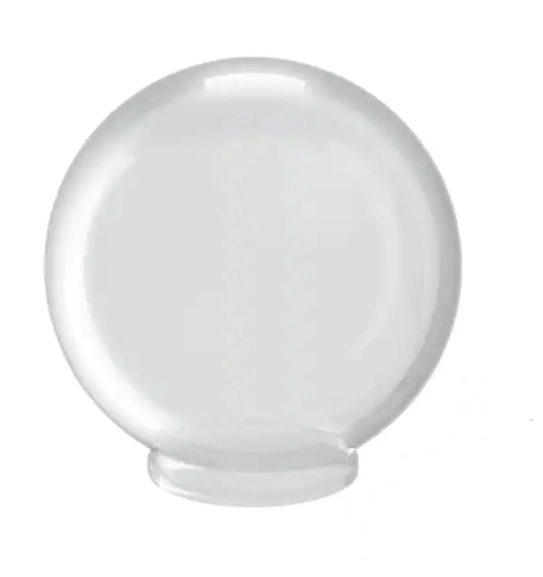  Kendal Lighting Ice Age 1-Light Black, Clear Statement Integrated LED Pendant Light with Clear Acrylic Shade