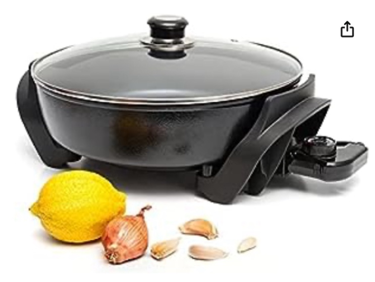 mainstays12 inch round electric skillet