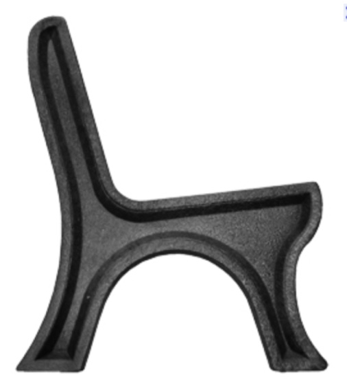 Traditional Recycled Plastic Bench Ends | Park Benches