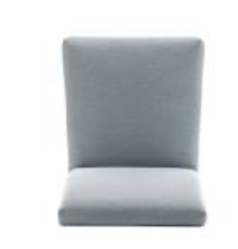 7hdc0006-w0125 dining chair, blue woven Byrd