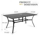 Rectangle Patio Table 