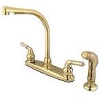 Gold faucet for the kitchen (similar to stock photos)