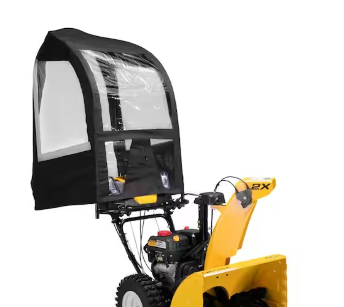 Arnold Universal Snow Cab Attachment for Most Two and Three Stage Snow Blowers