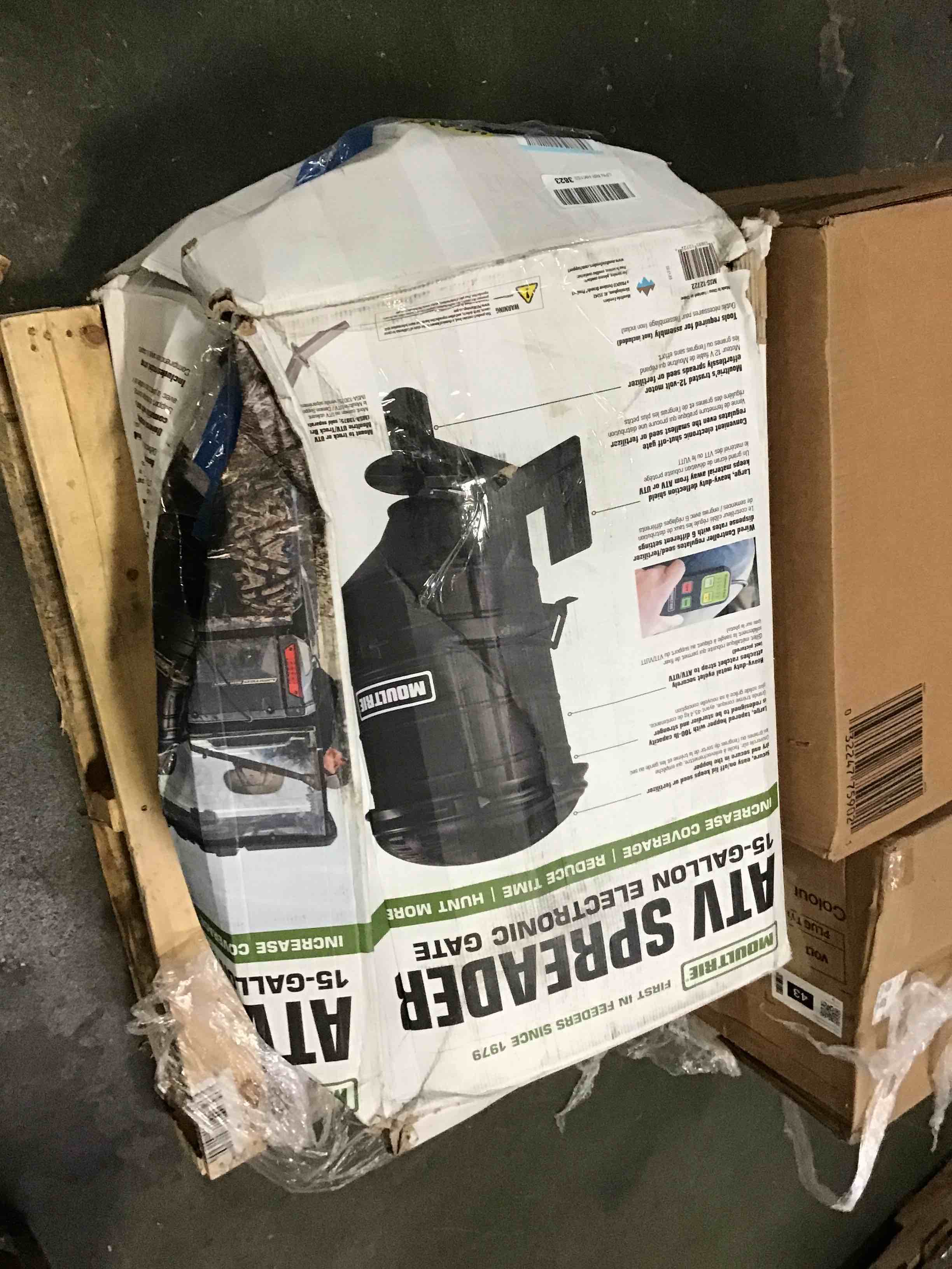 Moultrie ATV Food Plot Spreader Electronic Feed Gate