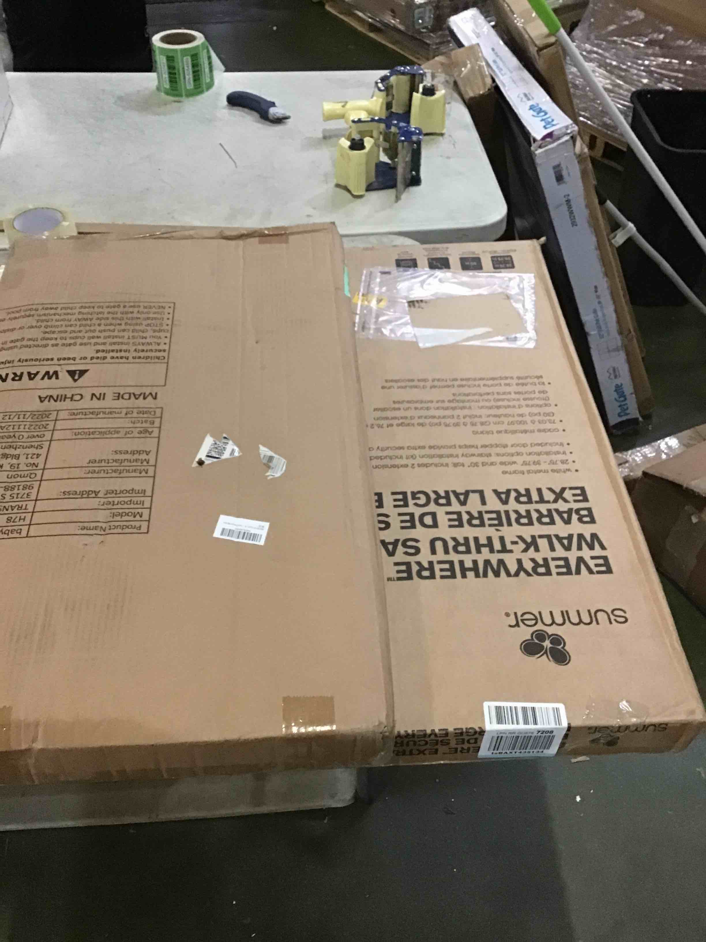 assorted safety gates 