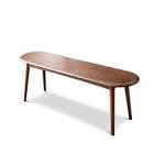 ZNTS Natural Oak Wood for Dining Bench Table Bench for Living Room W128352195